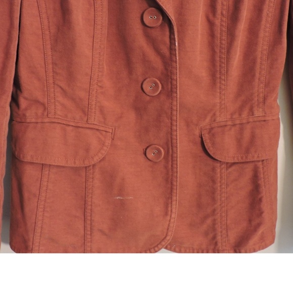Jjill Blazer Button Down Jacket Top - Picture 3 of 7